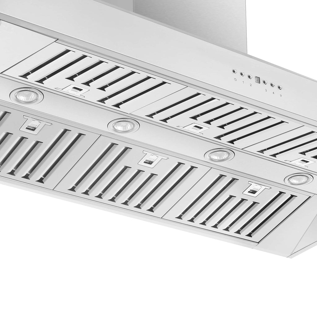 Forno Orvieto 48-Inch Wall Mount Range Hood in Stainless Steel  - FRHWM5094-48