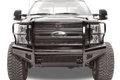 Fab Fours FS05-S1260-1 Ford F250/F350 Superduty 2005-2007 Black Steel Front Bumper with Full Guard