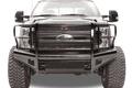 Fab Fours FS05-S1260-1 Ford F450/F550 Superduty 2005-2007 Black Steel Front Bumper with Full Guard