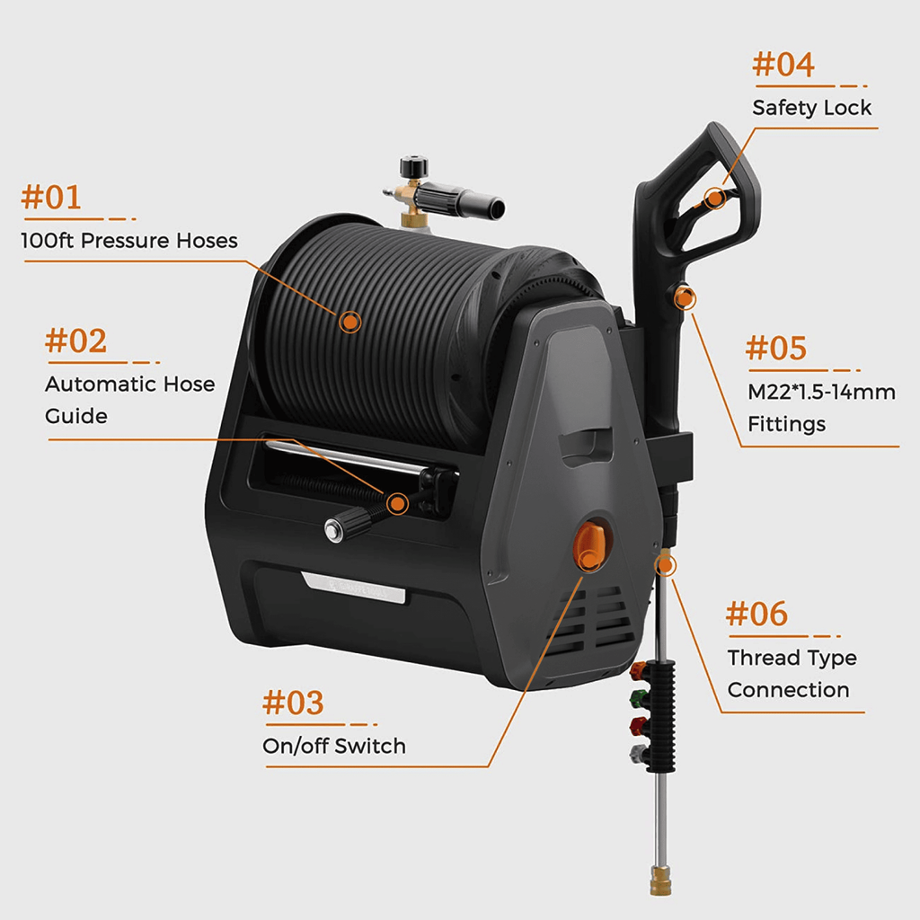 Grandfalls Pressure Washer - HP135-G30B