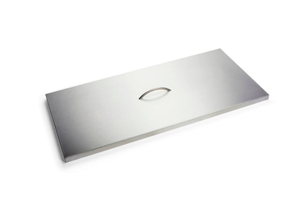 Stainless Steel Rectangle Fire Pit Cover- 5 sizes - HPHC-30