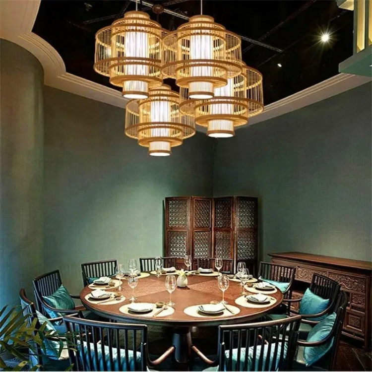 Handmade Bamboo Pendant Light