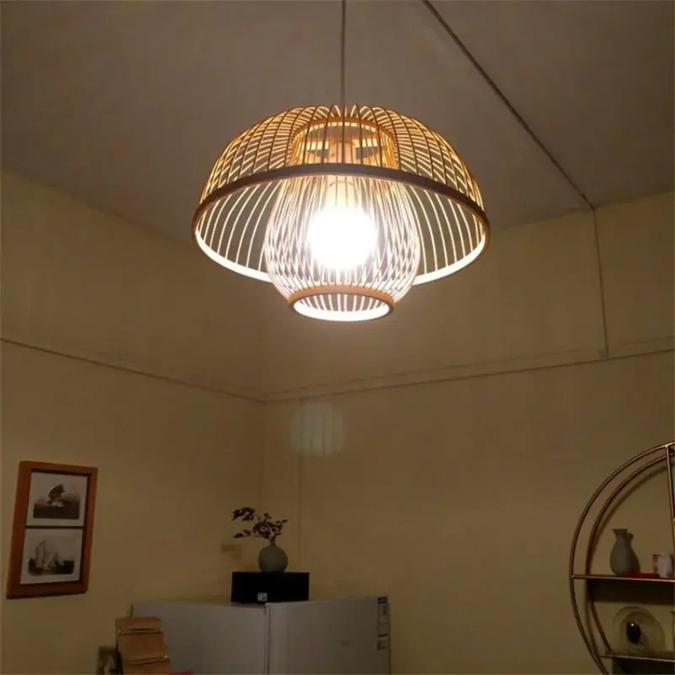 Handmade Bamboo Pendant Light