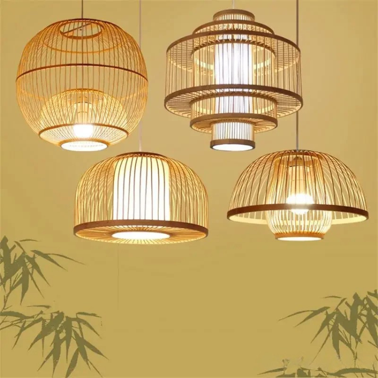 Handmade Bamboo Pendant Light