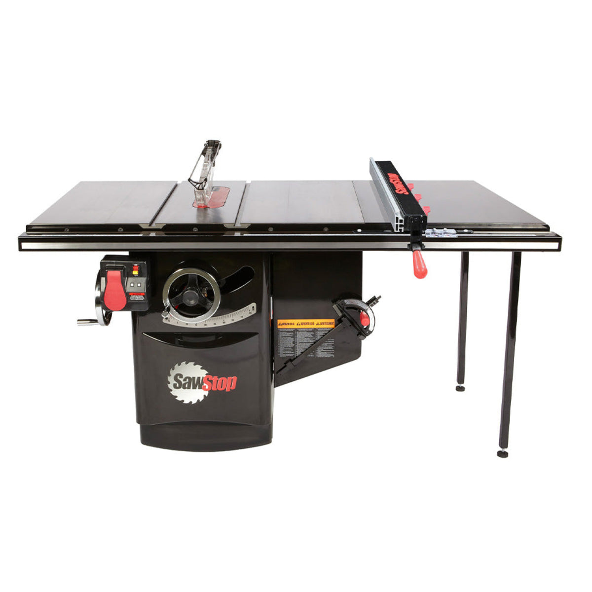 SawStop 7.5HP, 3ph, 480v Industrial Cabinet Saw w/36" T-Glide Advance Fence, Rails &amp; Extension Table - ICS73480-ATGI36