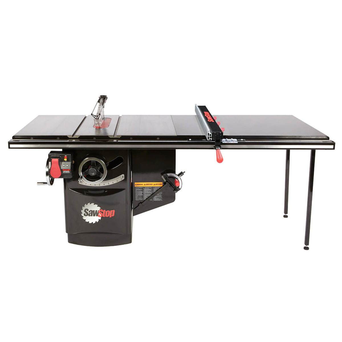 SawStop 7.5HP, 3ph, 230v Industrial Cabinet Saw w/52" T-Glide Advance Fence, Rails & Extension Table - ICS73230-ATGI52