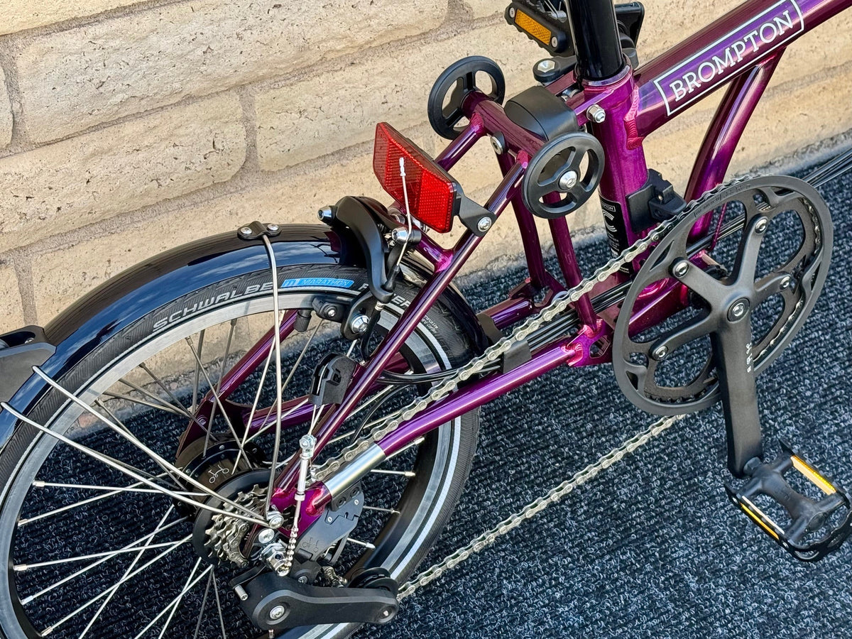 Brompton C Line 12-Speed Mid-HB Amethyst Lacquer