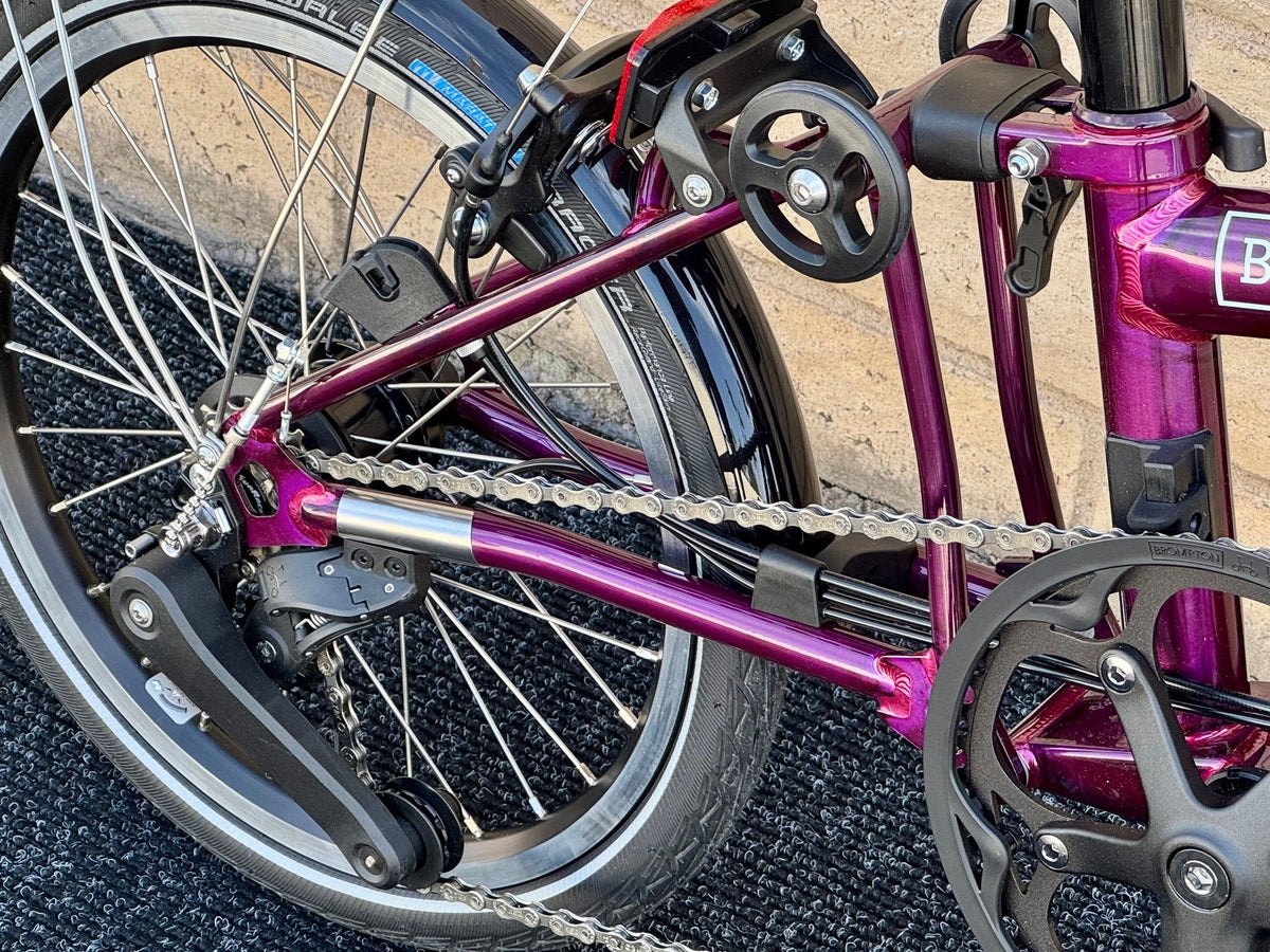 Brompton C Line 12-Speed Mid-HB Amethyst Lacquer