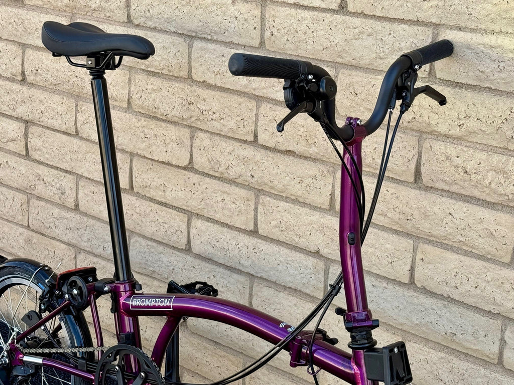 Brompton C Line 12-Speed Mid-HB Amethyst Lacquer
