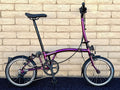 Brompton C Line 12-Speed High-HB Amethyst Lacquer