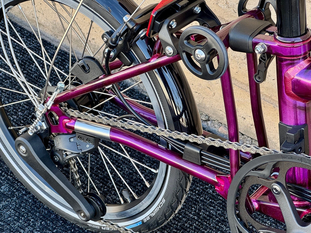 Brompton C Line 12-Speed High-HB Amethyst Lacquer