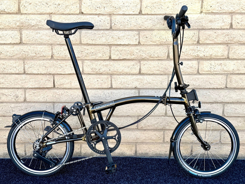 Brompton C Line 12-Speed Mid-HB Black Lacquer