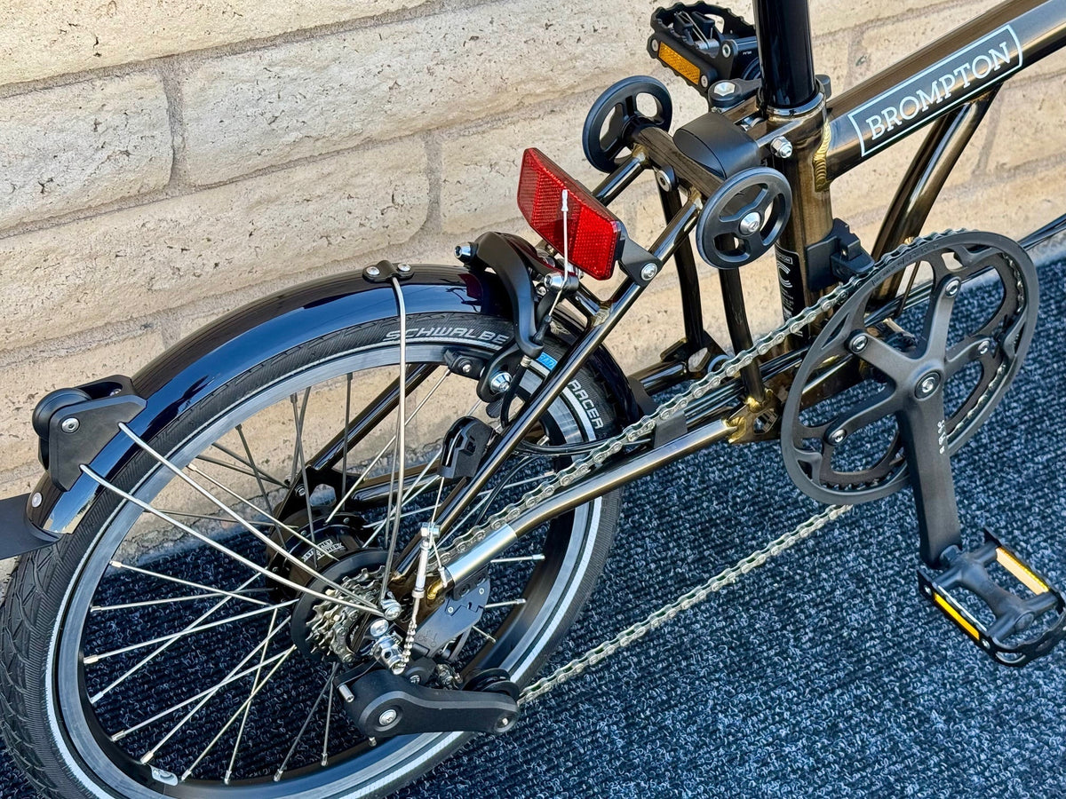 Brompton C Line 12-Speed Mid-HB Black Lacquer