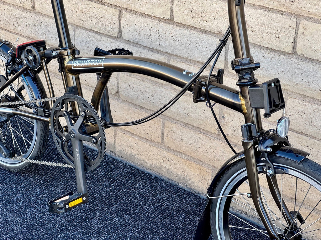 Brompton C Line 12-Speed Mid-HB Black Lacquer