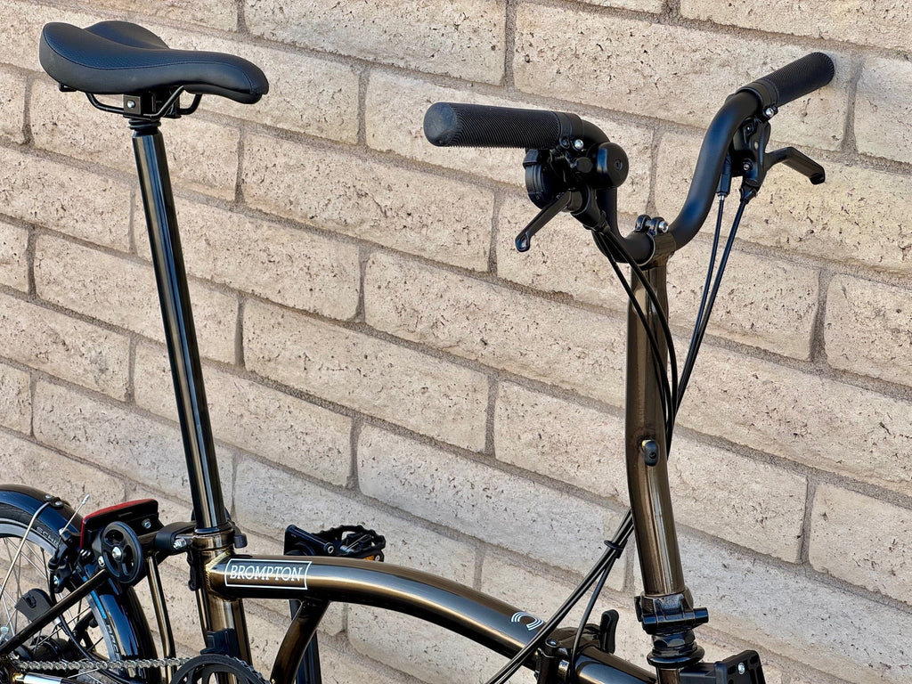 Brompton C Line 12-Speed Mid-HB Black Lacquer