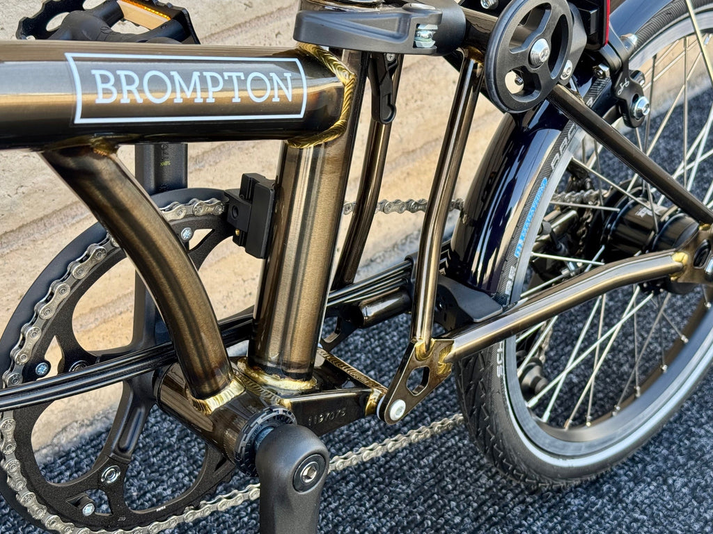 Brompton C Line 12-Speed Mid-HB Black Lacquer