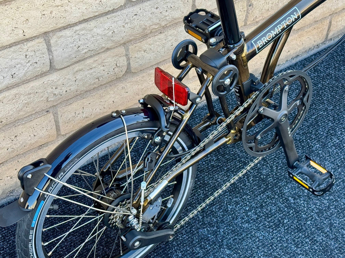 Brompton C Line 12-Speed High-HB Black Lacquer