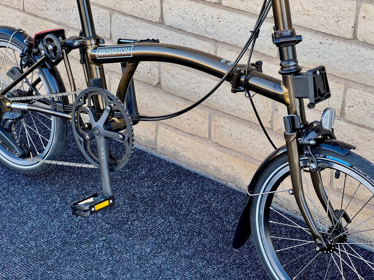 Brompton C Line 12-Speed High-HB Black Lacquer