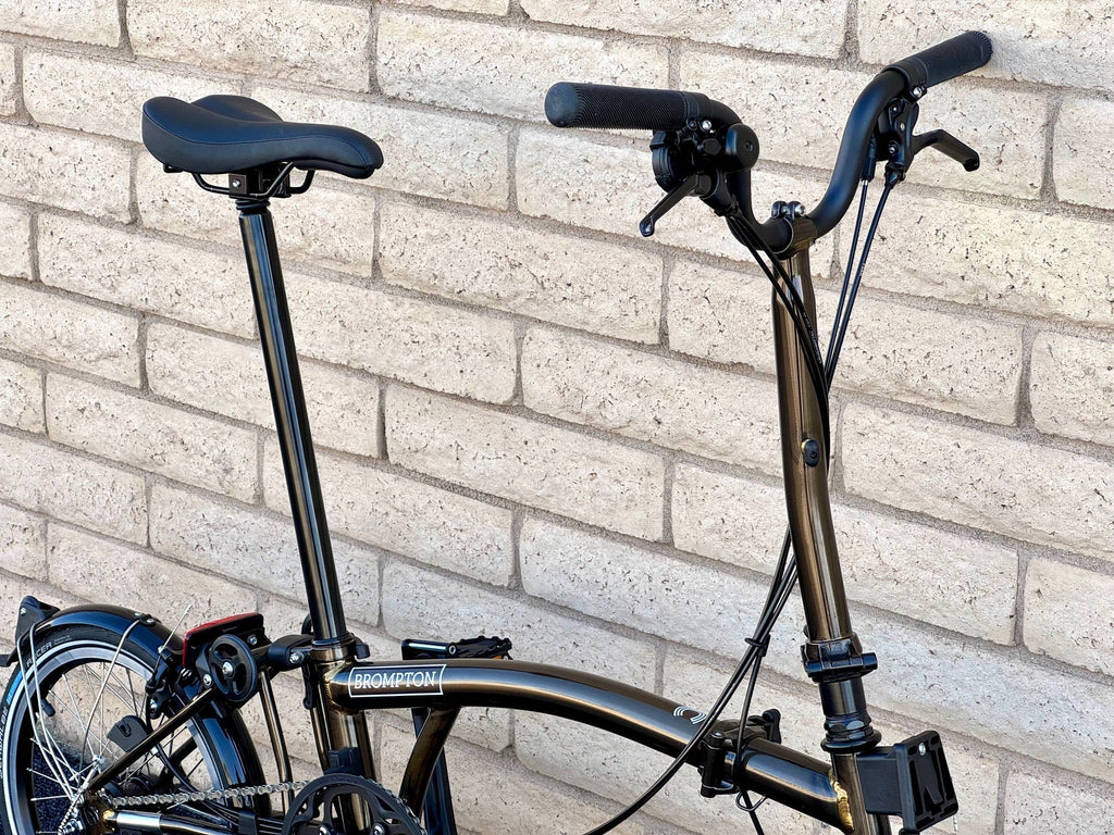 Brompton C Line 12-Speed High-HB Black Lacquer