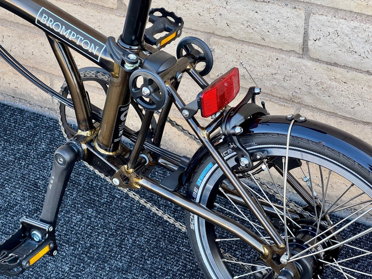 Brompton C Line 12-Speed High-HB Black Lacquer