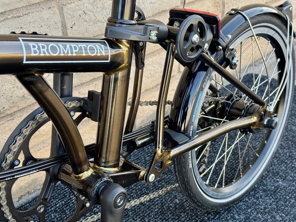 Brompton C Line 12-Speed High-HB Black Lacquer