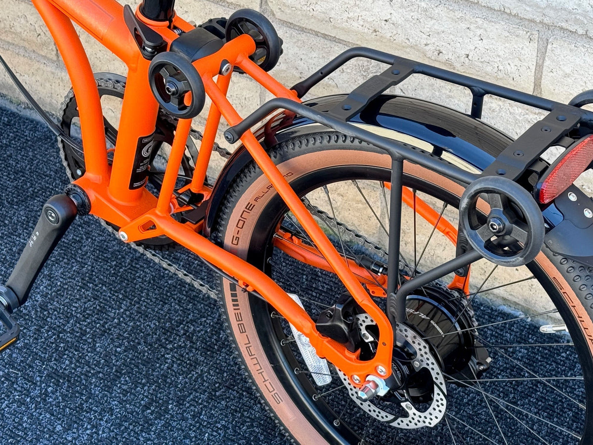 Brompton G Line 8-Speed Adventure Orange 3 Sizes