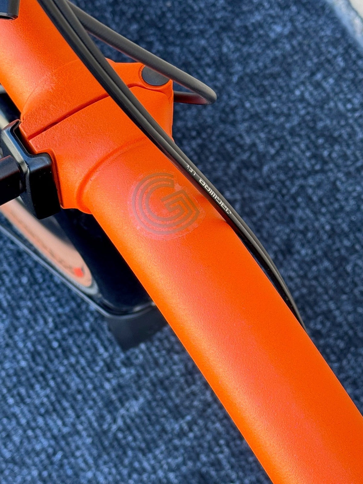 Brompton G Line 8-Speed Adventure Orange 3 Sizes