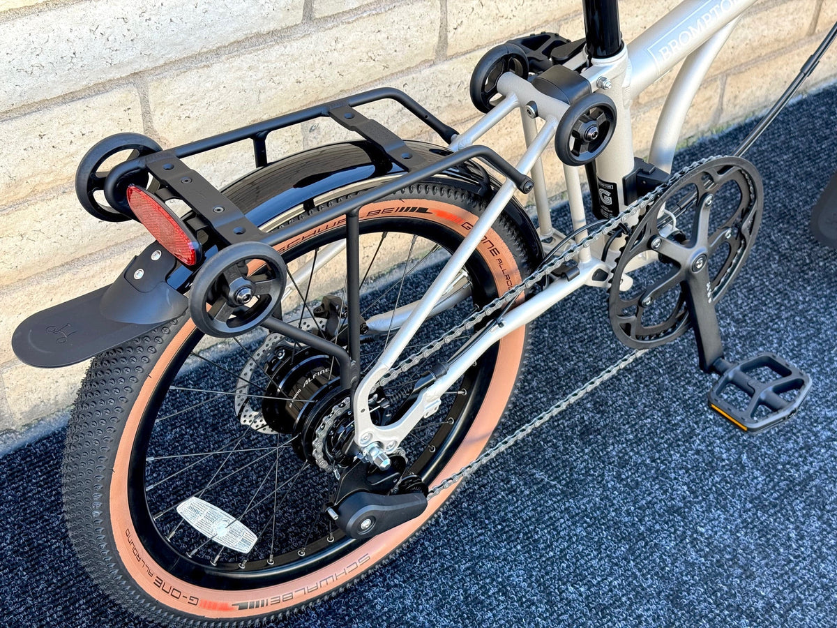 Brompton G Line 8-Speed Trail Dust White 3 Sizes