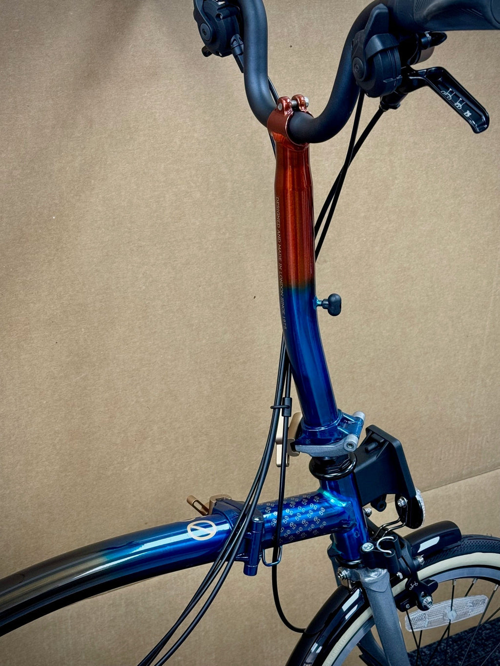 Brompton 1975 Anniversary Edition C Line 12-Speed Mid-HB WITH BAGS!