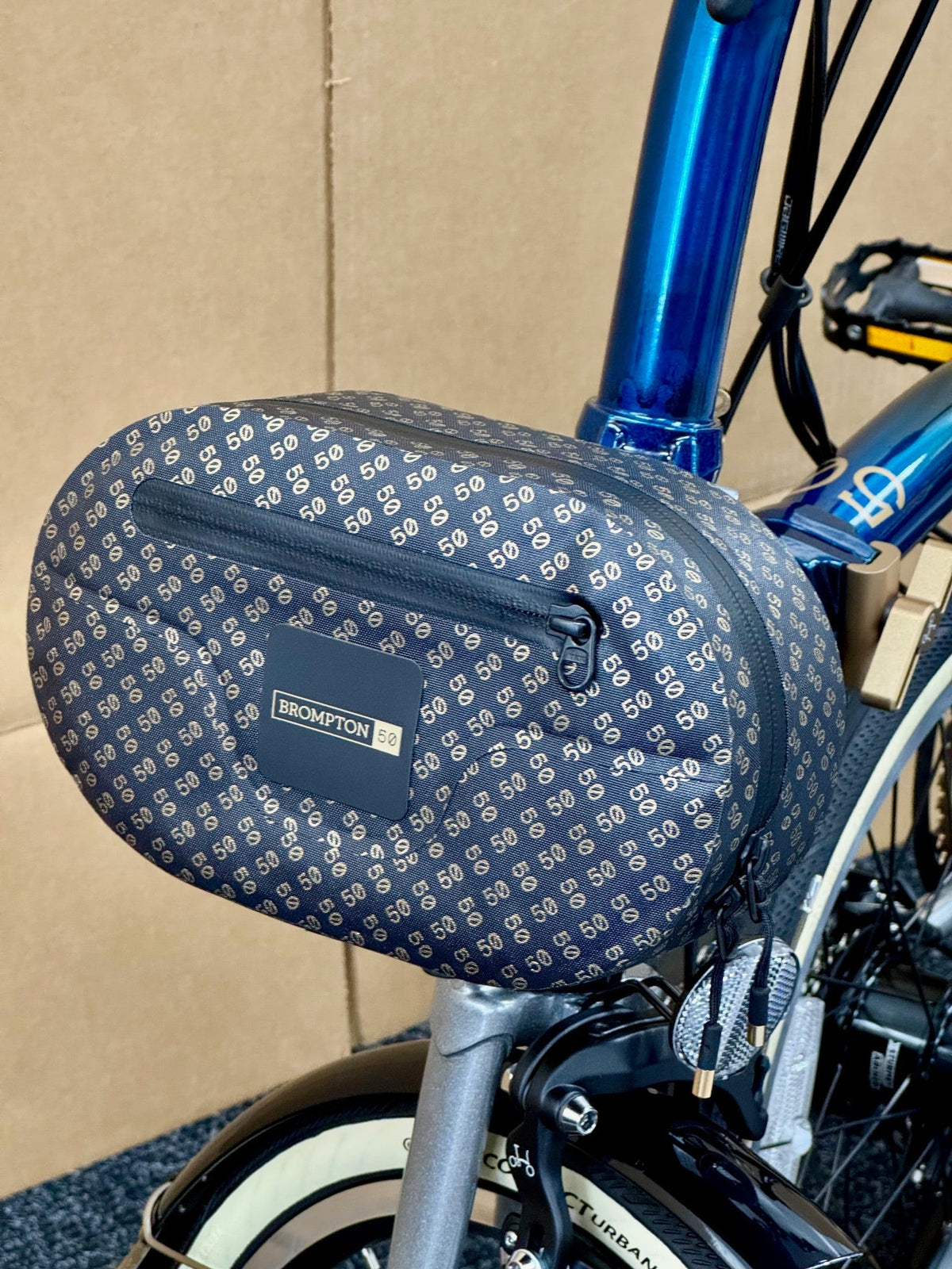 Brompton 1975 Anniversary Edition C Line 12-Speed Mid-HB WITH BAGS!
