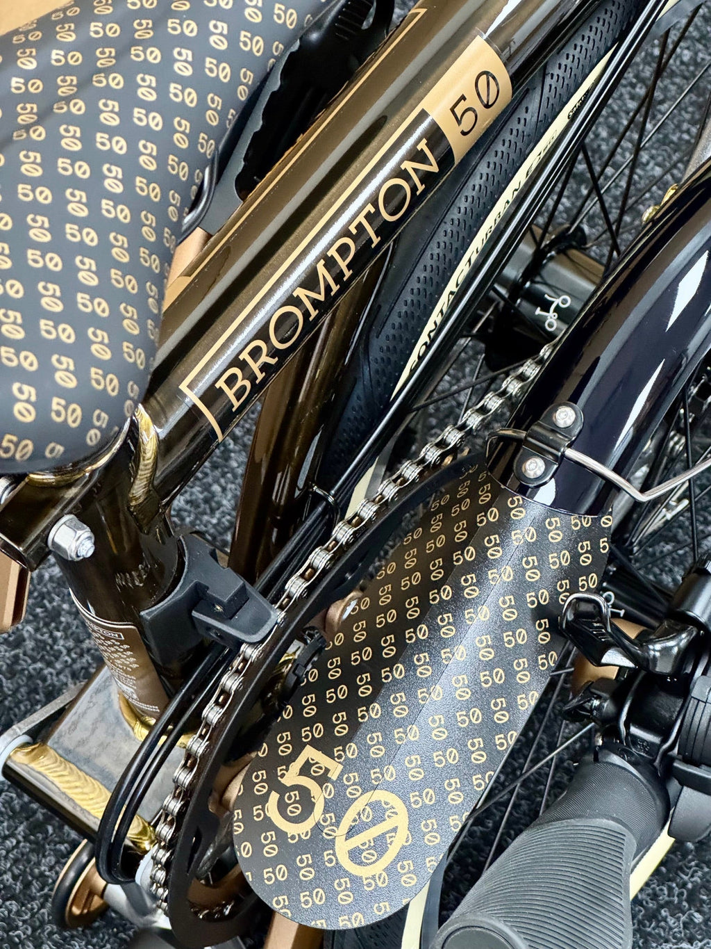 Brompton 1975 Anniversary Edition "Mini-Marred"