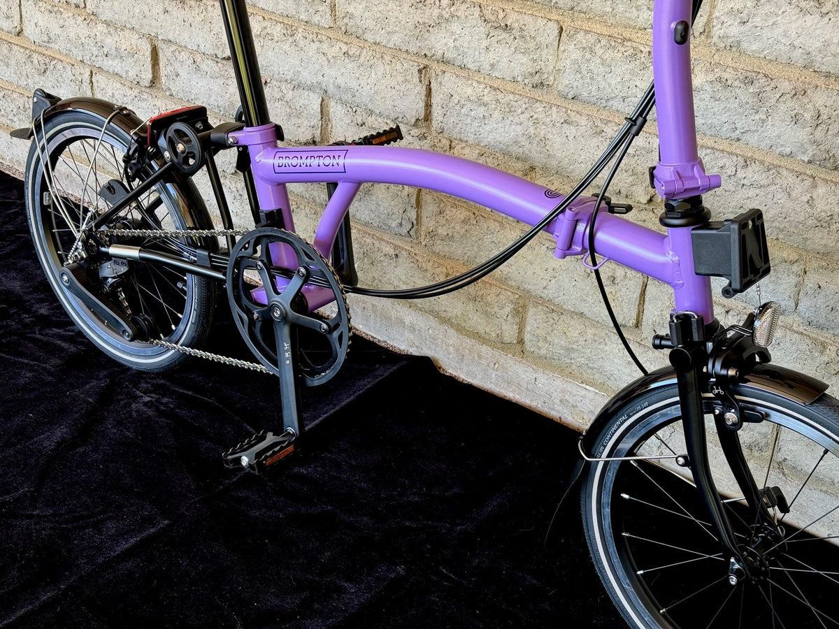 Brompton P Line 12-Speed Mid-HB POP Lilac