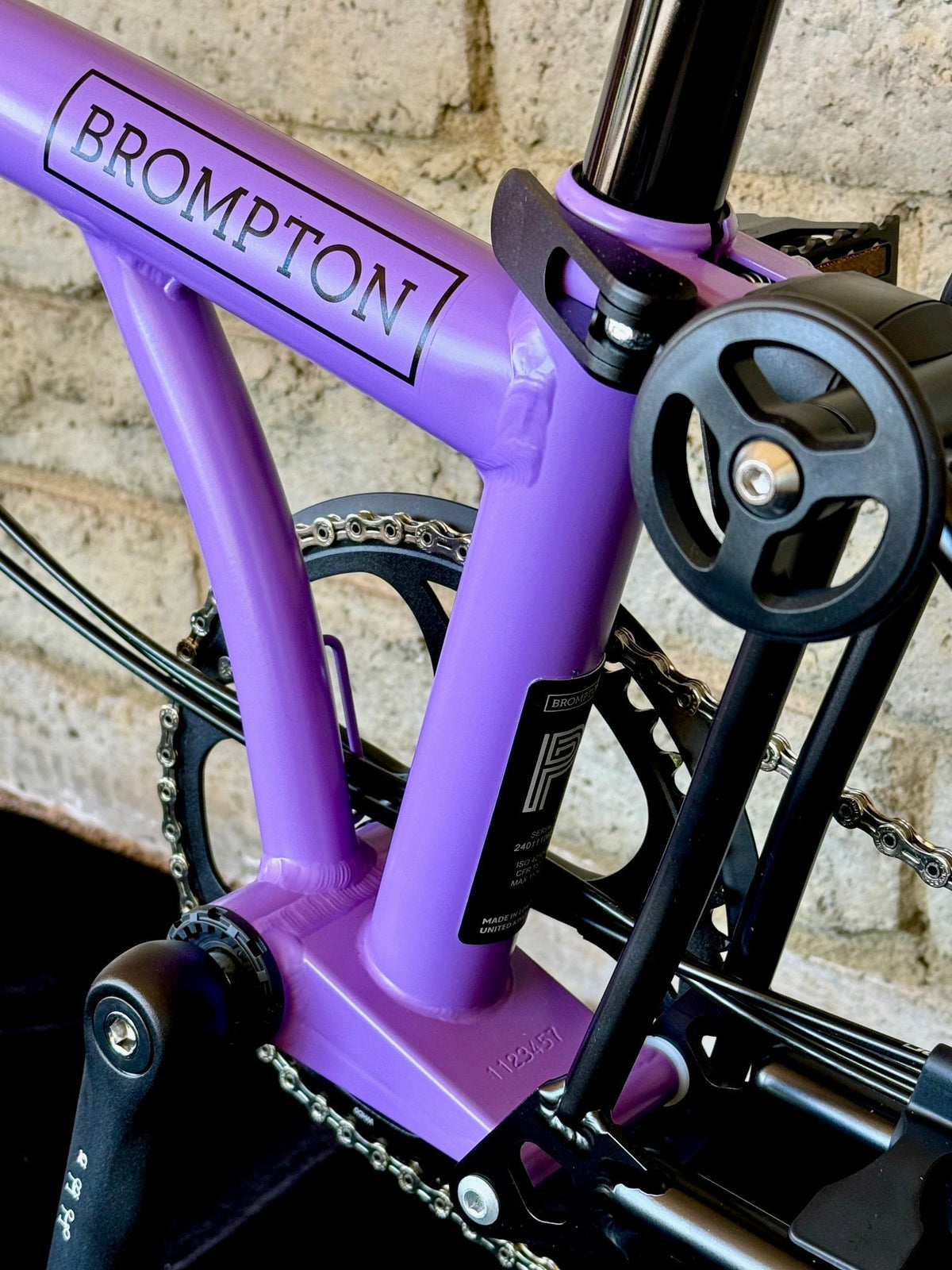 Brompton P Line 12-Speed Mid-HB POP Lilac