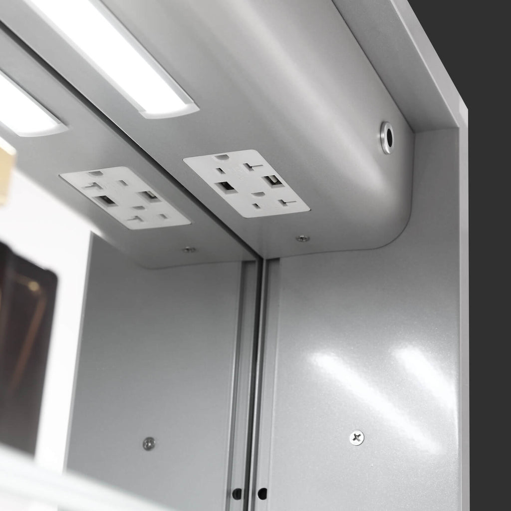 Blossom Pillar – 24 Inches LED Medicine Cabinet - MCL1 2432L