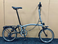 Brompton Pre-Owned P Line 12-Speed High-HB Grey Metallic