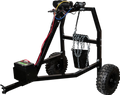 MotoAlliance Impact Implements Log Hauler 1500 Lbs Capacity with Viper Winch New - IP4424_MD4500_BK