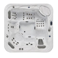 Luxury Spas - Elite Series Infinity 5 Person Cloud Gray WS-594-CGE