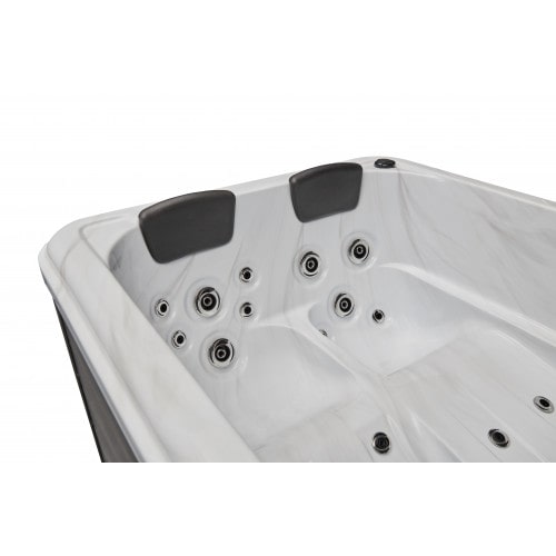 Luxury Spas - Studio Series Riley 3 Person Cloud Gray