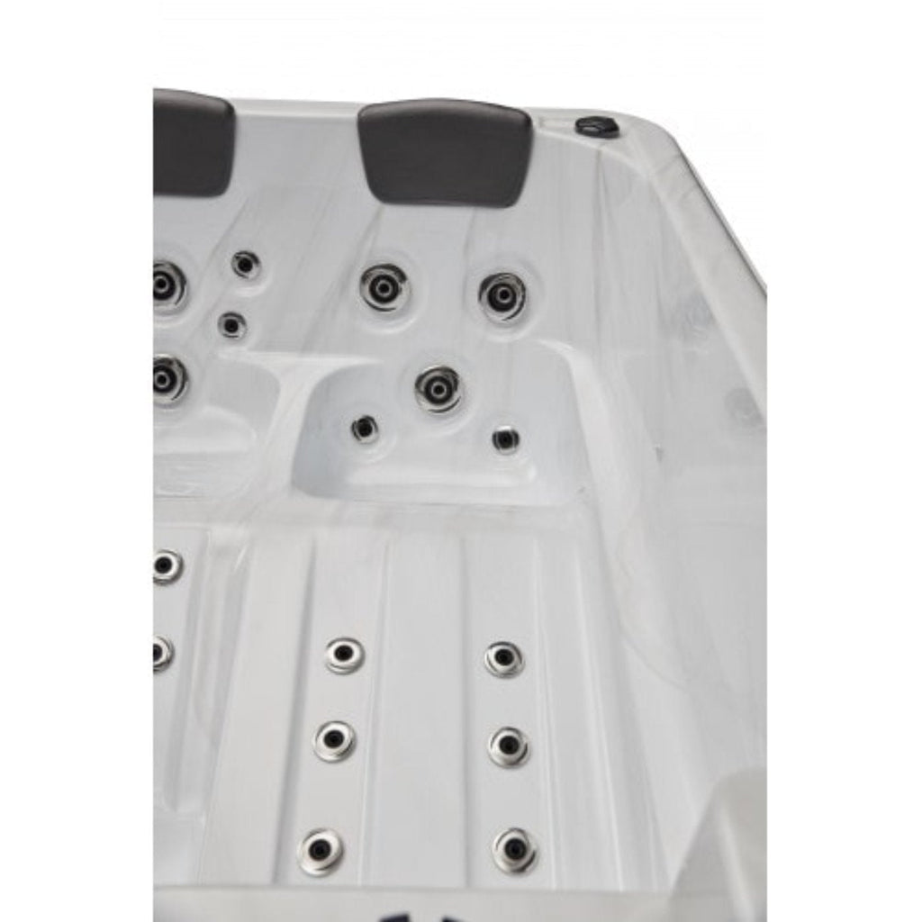 Luxury Spas - Studio Series Riley 3 Person Cloud Gray