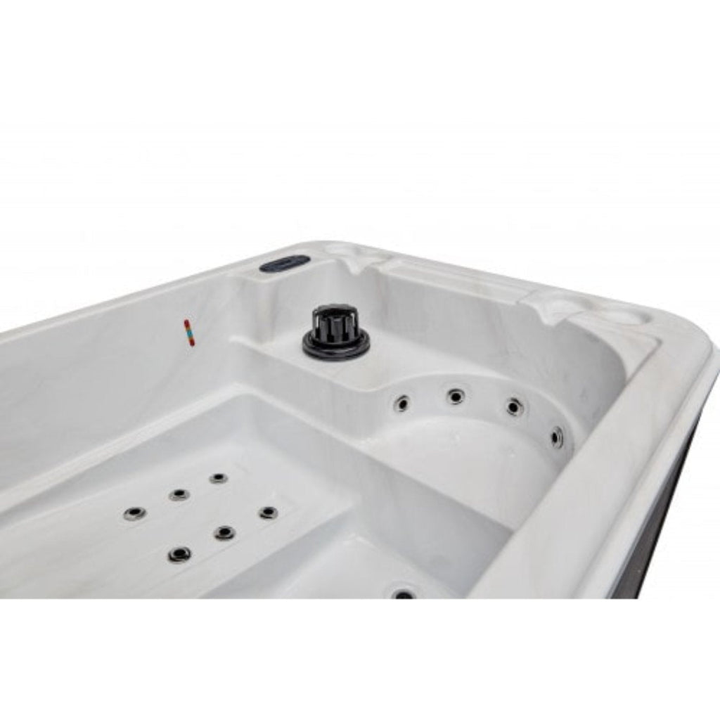 Luxury Spas - Studio Series Riley 3 Person Cloud Gray