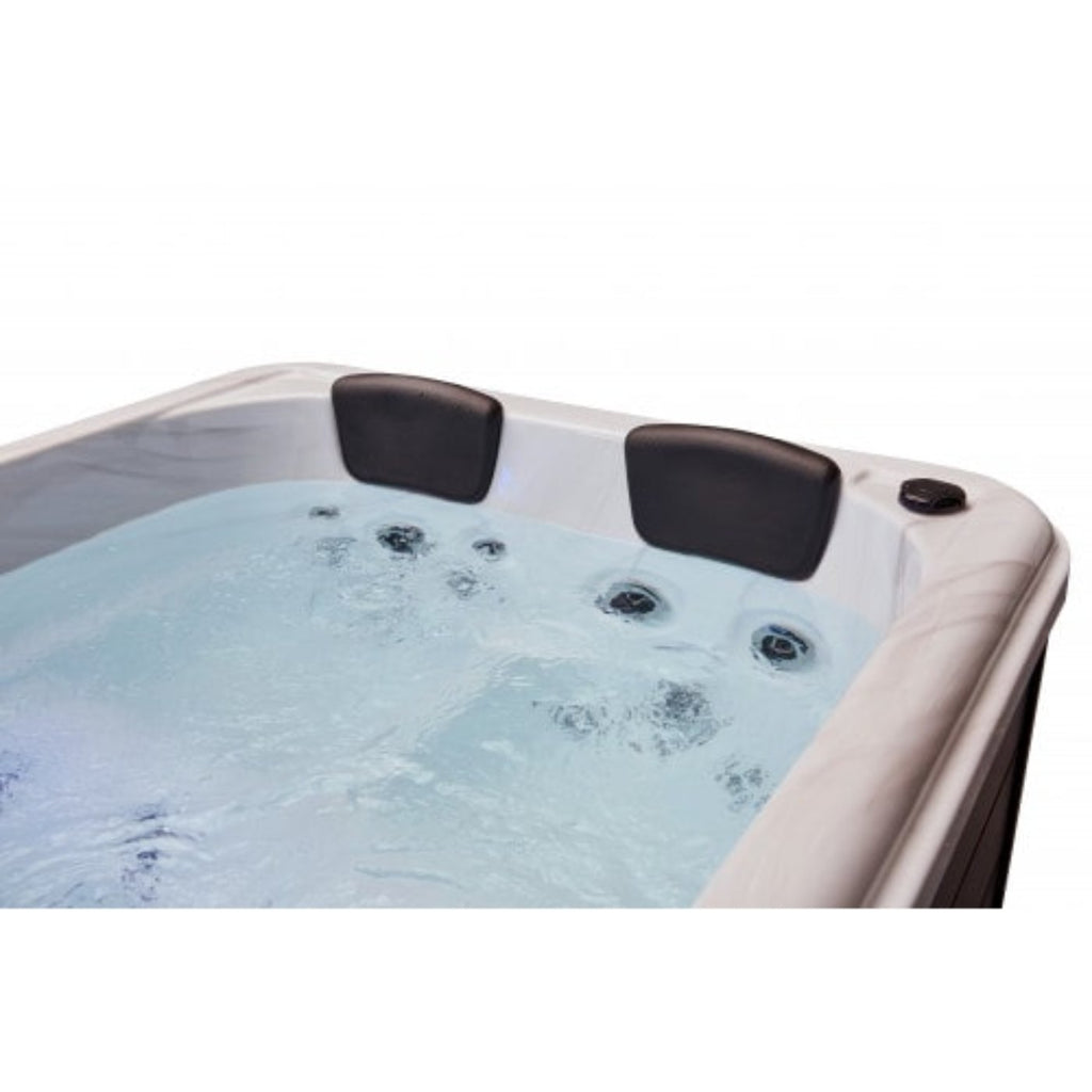 Luxury Spas - Studio Series Riley 3 Person Cloud Gray