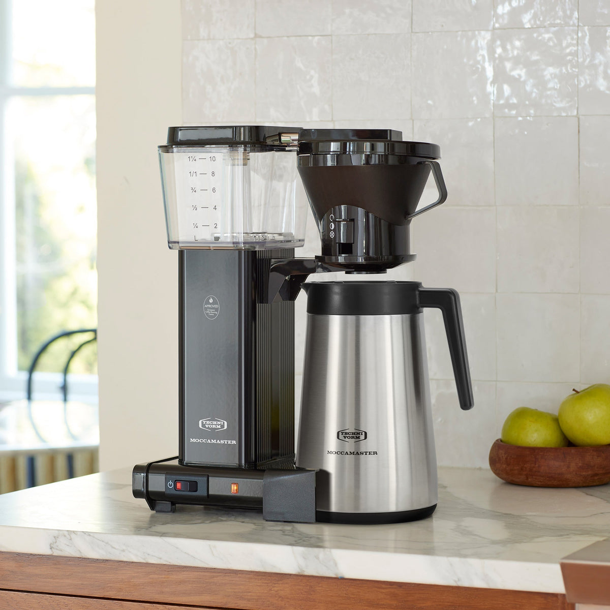 Moccamaster KBT Coffee Maker in Polished Silver - 79112
