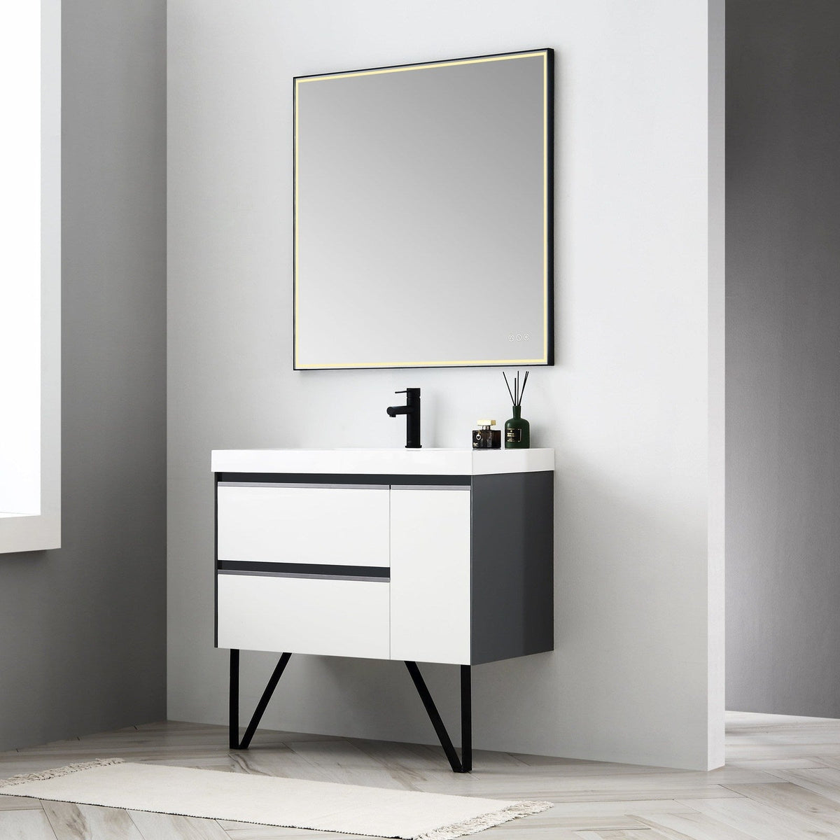 Blossom Stellar 36 Inch LED Mirror - LED M4 3636 MB
