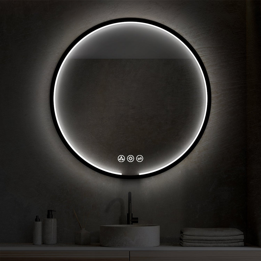 Blossom Oskar 36 Inch Round LED Mirror - LED M7 R36 MB