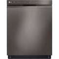 LG 24 in. Front Control Dishwasher with QuadWash and 3rd Rack in Black Stainless Steel (LDFN4542D)