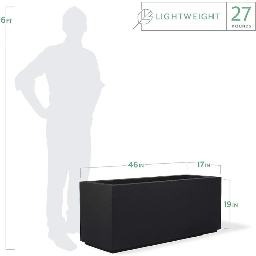 Large Modern Garden Trough Planter