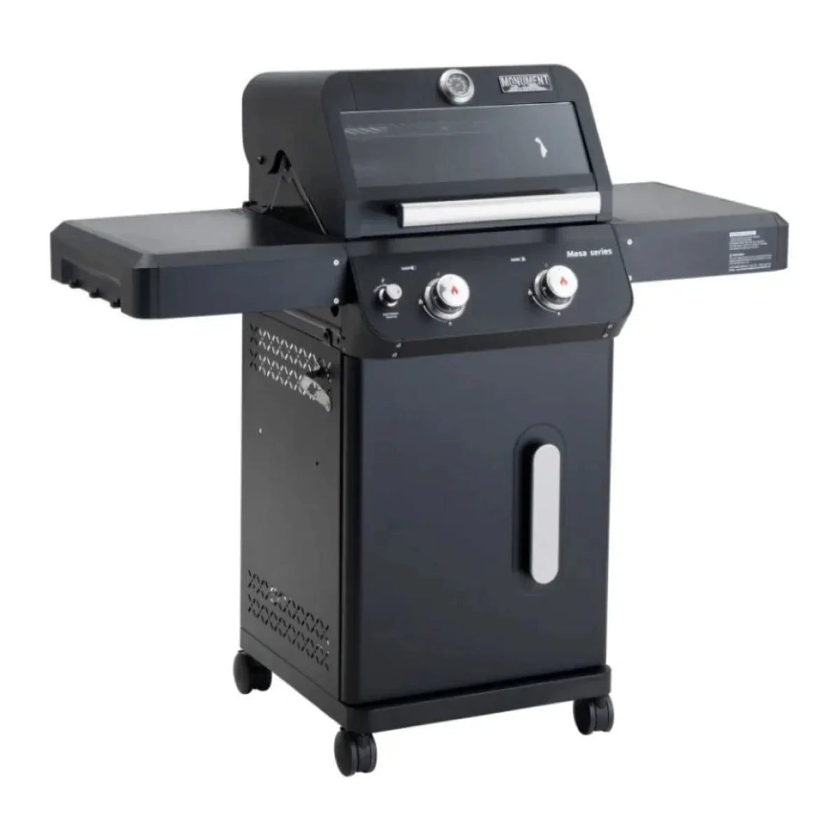 Monument Grills Mesa 220 Series | 2 Burner Propane Gas Grill in Black - M220