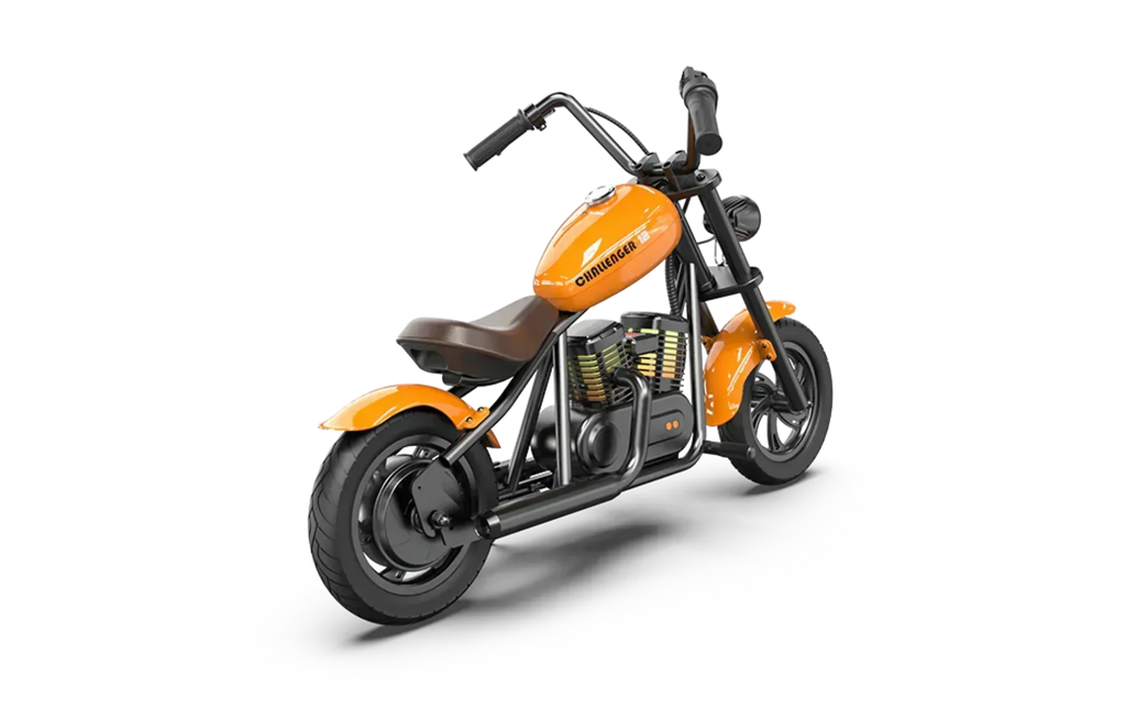 Hyper Gogo Cruiser 12 Plus Electric Motorcycle, Bluetooth - EL-MB03C-ORANGE