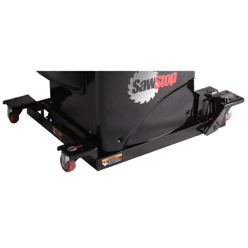 SawStop Industrial Saw Mobile Base w/PCS Mobile Base Conversion Kit - MB-PCS-IND