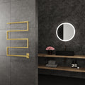 Paris Mirror Metis Wall Mounted Electric Towel Warmer in Gold - METIGLD05